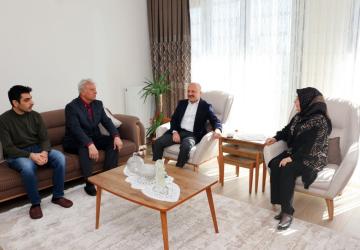 Vali Varol’dan rezerv alanda yeni yuvasına taşınan aileye ziyaret