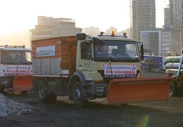 Bağcılar Belediyesi kış hazırlıkları tamamlandı