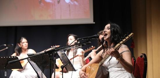 “Kadın Kadına Türküler Konseri" büyük beğeni topladı