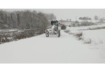 Kandıra Beyaza Büründü: Ekipler 7/24 Teyakkuzda!