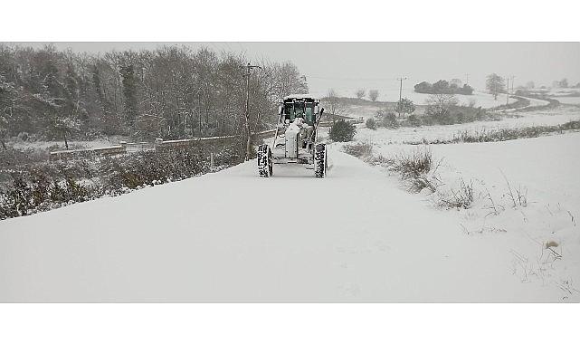 Kandıra Beyaza Büründü: Ekipler 7/24 Teyakkuzda!