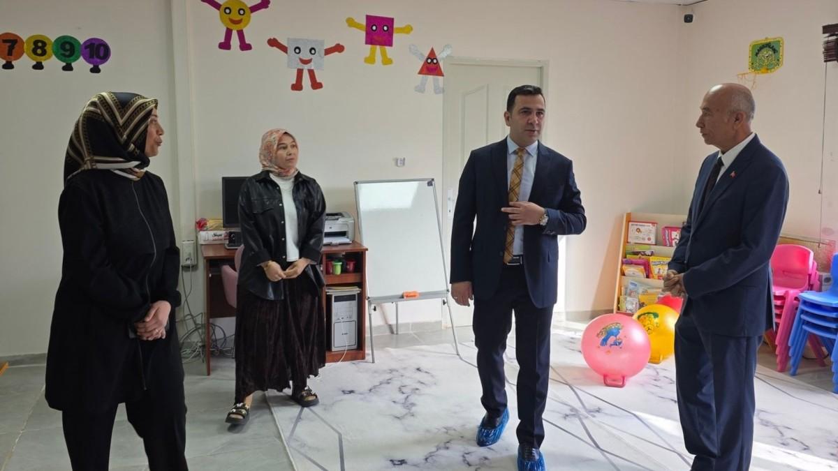 Gölbaşı Kaymakamı Algın, Aile Destek ve Eğitim Merkezi’ni ziyaret etti