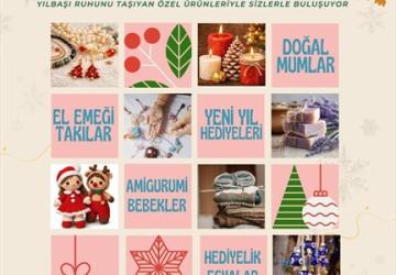 Yeni Yılın El Emeği Pazarı Kent Konseyi’nde Başlıyor