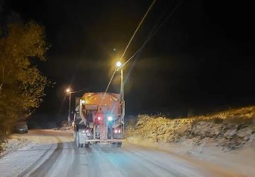 İnegöl Belediyesi Karla Mücadele İçin Teyakkuzda