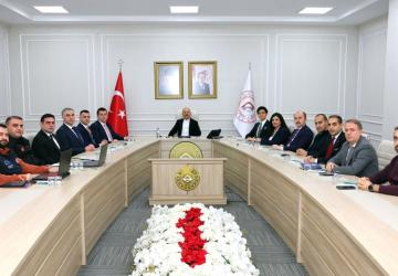 Adıyaman’da Haftalık Koordinasyon Toplantısı gerçekleştirildi