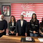 PERRE Haber Ajansı çalışanlarından CHP Adıyaman İl Örgütü’ne ziyaret