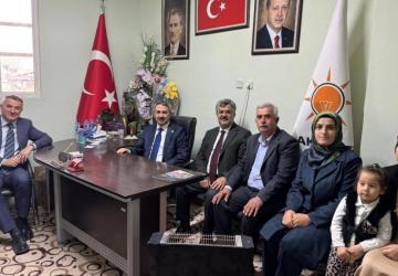 Mustafa Alkayış’tan Adıyaman’da kurumlar ve esnafla istişare