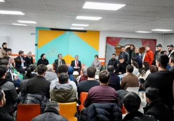 Milletvekili Alkayış, üniversiteli gençlerle buluştu