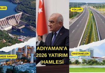 Milletvekili Özhan Adıyaman için 2026 yılı yatırım planlarını açıklandı