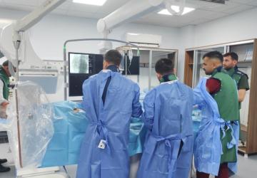 Kahta Devlet Hastanesi’nde ilk anjiyo operasyonu başarıyla yapıldı