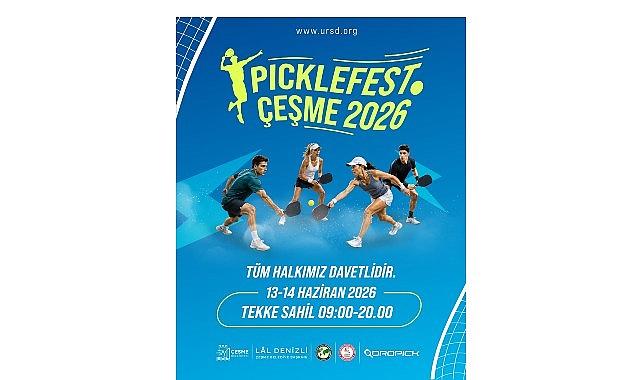 Çeşme'de Pickleball heyecanı: Uluslararası turnuva ve festival peş peşe