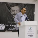 ADIYAMAN (PHA) - Fatma Didar YILDIRIM – Halkların Eşitlik ve Demokrasi Partisi (DEM Parti) Adıyaman İl Eş Başkanlığı tarafından organize edilen ve kısa süre önce yaşamını yitiren sinemacı, yazar, siyasetçi ve TBMM Başkan...