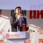 İSTANBUL (PHA) - Rojin SÜNGÜ – Saadet Partisi Genel Başkanı Mahmut Arıkan, partisince İstanbul Üsküdar Meydanı’nda düzenlenen “Özgür Gazze Mitingi”nde yaptığı konuşmada, İsrail’in saldırılarını sert sözlerle eleştirerek,...