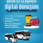ADIYAMAN (PHA) - Gülbahar SÜNGÜ - Kahta Belediyesi, şehir içi ulaşımda modernleşme ve dijitalleşme hamlesi kapsamında önemli bir adım attı.