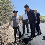 ADIYAMAN (PERRE) - Şeriban ÖZÇAKMAK - Adıyaman İl Özel İdaresi tarafından Kahta ilçesi Dumlu-Alidam Köy Yolu üzerinde yürütülen BSK sıcak asfalt çalışmalarının devam ettiği bildirildi.