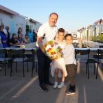 ADIYAMAN (PHA) - Adıyaman İl Milli Eğitim Müdürü Ali Tosun, K-20 Konteyner Kent’te (Umut Kent) ikamet eden öğretmenleri ziyaret etti.
