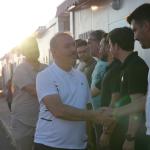 ADIYAMAN (PHA) - Adıyaman İl Milli Eğitim Müdürü Ali Tosun, K-20 Konteyner Kent’te (Umut Kent) ikamet eden öğretmenleri ziyaret etti.