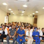 ŞANLIURFA (PERRE) - Şeriban ÖZÇAKMAK - Şanlıurfa Harran Üniversitesi Hastanesi'nde, meme kanseri farkındalığını artırmak amacıyla "Meme Kanseri Hakkında Bilgilendirme Semineri" düzenlendi.