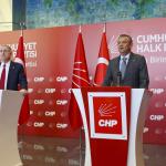ANKARA (PHA) - Gülbahar SÜNGÜ - Cumhuriyet Halk Partisi (CHP) Genel Başkanı Özgür Özel, Zafer Partisi Genel Başkanı Ümit Özdağ’ı partisinin genel merkezinde ağırladı.