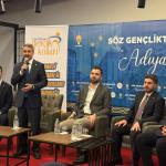 ADIYAMAN (PERRE) - Şeriban ÖZÇAKMAK - AK Parti Teşkilat Başkan Yardımcısı ve Adıyaman Milletvekili Mustafa Alkayış, "Söz Gençlikte Adıyaman" programında gençlerle bir araya gelerek Cumhurbaşkanı Recep Tayyip Erdoğan'ın g...