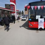 ADIYAMAN (PHA) - Mustafa TEKİN - Adıyaman Belediyesi, şehir içi toplu taşıma hizmetlerinde erişilebilirliği artırmak amacıyla yeni bir adım daha attı.