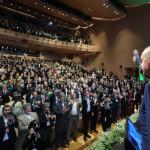 İSTANBUL (PHA) - Gülbahar SÜNGÜ – Cumhurbaşkanı Recep Tayyip Erdoğan, Atatürk Kültür Merkezi’nde düzenlenen Uluslararası Yeşilay Federasyonu Forumu’nda yaptığı konuşmada, bağımlılıkla mücadelenin ideolojiler üstü bir kon...