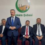 ANKARA (PERRE) - AK Parti Teşkilat Başkan Yardımcısı ve Adıyaman Milletvekili Mustafa Alkayış, Çalışma ve Sosyal Güvenlik Bakan Yardımcısı Ahmet Aydın ile birlikte Adıyamanlılar Vakfı Ankara Şubesi tarafından düzenlenen...