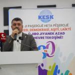 ADIYAMAN (PERRE) - Murat KAYIŞ - Kamu Emekçileri Sendikaları Konfederasyonu'nun (KESK) 30'uncu kuruluş yıldönümü, Adıyaman Belediyesi Abdülhamit Han Kültür Merkezi'nde düzenlenen dayanışma gecesiyle kutlandı.