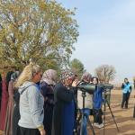 ADIYAMAN (PERRE) - Şeriban ÖZÇAKMAK - Adıyaman Doğa Koruma ve Milli Parklar Müdürlüğü ile Adıyaman Gençlik Merkezi iş birliğinde Gazihandede Mesire Alanı'nda düzenlenen etkinlikte 60 kişi, kuş gözlem ve doğa yürüyüşüyle...