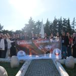 ADIYAMAN (PERRE) - Şeriban ÖZÇAKMAK - Hedef Kızılelma Derneği, "Adıyaman'dan Kızılelma'ya" temasıyla 14-17 Kasım tarihleri arasında 41 üniversiteli genç ile birlikte Çanakkale ve Ankara'ya giderek anlamlı bir program ger...