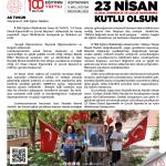 ADIYAMAN (PHA) - Mustafa TEKİN - Adıyaman İl Millî Eğitim Müdürü Ali Tosun, Türkiye Büyük Millet Meclisi’nin açılışının 105.
