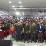 ADIYAMAN (PERRE) - Murat KAYIŞ - Kamu Emekçileri Sendikaları Konfederasyonu'nun (KESK) 30'uncu kuruluş yıldönümü, Adıyaman Belediyesi Abdülhamit Han Kültür Merkezi'nde düzenlenen dayanışma gecesiyle kutlandı.