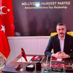 ADIYAMAN (PHA) - Gülbahar SÜNGÜ - Milliyetçi Hareket Partisi (MHP) Adıyaman Merkez İlçe Başkanı Av.