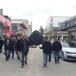 ADIYAMAN (PHA) - Hasan KAYA – Adıyaman’ın Kahta ilçesinde bulunan tarihi Eski Çarşı’da kentsel dönüşüm kapsamında planlanan yıkım kararı esnafın tepkisini çekti.