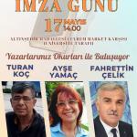 ADIYAMAN (PHA) - Murat KAYIŞ - Adıyamanlı edebiyatseverler, 17 Mayıs Cumartesi günü anlamlı bir etkinlikte bir araya geliyor.