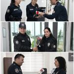 ADIYAMAN (PERRE) - Şeriban ÖZÇAKMAK - Adıyaman İl Emniyet Müdürü Arzum Nazman ve birim amirleri, 8 Mart Dünya Kadınlar Günü dolayısıyla İl Emniyet Müdürlüğü bünyesinde görev yapan kadın personellere karanfil dağıttı.