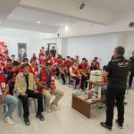 MALATYA (PHA) - Gülbahar SÜNGÜ – Malatya Büyükşehir Belediyesi, Türkiye Afet Müdahale Planı (TAMP) kapsamında çözüm ortağı olduğu kuruluşlarla birlikte afet ve yangınlara yönelik bilinçlendirme çalışmalarına devam ediyor...