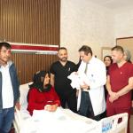 ŞANLIURFA (PHA) - Gülbahar SÜNGÜ - Şanlıurfa’da yaşayan Abdulkadir ve Hedle Olgun çifti, 15 yıl süren çocuk hasretine Harran Üniversitesi Hastanesi’nde son verdi.