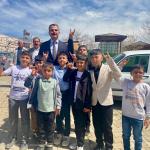 ADIYAMAN (PHA) - Mustafa TEKİN - Milliyetçi Hareket Partisi (MHP) Adıyaman İl Başkanı Ali Önat, 23 Nisan Ulusal Egemenlik ve Çocuk Bayramı dolayısıyla düzenlenen etkinliklerde çocuklarla bir araya geldi.