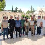 ŞANLIURFA (PHA) - Fatma Didar YILDIRIM - GAP Gazeteciler Birliği’nin davetlisi olarak Türkiye’ye gelen Romen gazeteci heyeti, Şanlıurfa Karaköprü Belediye Başkanı Nihat Çiftçi ile bir araya geldi.