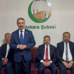 ANKARA (PERRE) - AK Parti Teşkilat Başkan Yardımcısı ve Adıyaman Milletvekili Mustafa Alkayış, Çalışma ve Sosyal Güvenlik Bakan Yardımcısı Ahmet Aydın ile birlikte Adıyamanlılar Vakfı Ankara Şubesi tarafından düzenlenen...