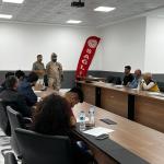 ADIYAMAN (PHA) - Adıyaman İl Sağlık Müdürlüğüne bağlı Sağlık Hizmetleri Başkanlığı Afetlerde Sağlık Hizmetleri Birimi tarafından sağlık personellerine yönelik KBRN eğitimler devam ediyor.
