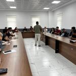 ADIYAMAN (PHA) - Adıyaman İl Sağlık Müdürlüğüne bağlı Sağlık Hizmetleri Başkanlığı Afetlerde Sağlık Hizmetleri Birimi tarafından sağlık personellerine yönelik KBRN eğitimler devam ediyor.