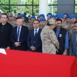 ADIYAMAN (PHA) - Adıyaman’ın Çelikhan ilçesinde, nöbet çıkışı kullandığı elektrikli bisikletin devrilmesiyle tedavi altına alındığı hastanede hayatını kaybeden Jandarma Uzman Çavuş Tayfun Şahintepe (32) memleketi Afyonka...