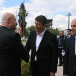 ADIYAMAN (PERRE) - Şeriban ÖZÇAKMAK-Berfin GÜRBÜZ-Sibe TURAN - Cumhurbaşkanlığı Kararnamesi ile Adıyaman Valiliği görevine atanan Abdullah Küçük, düzenlenen karşılama programıyla görevine başladı.