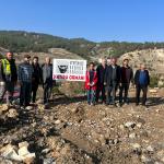 ADIYAMAN (PERRE) - (İlker ŞAHİN) - Atatürkçü Düşünce Derneği (ADD) Gölbaşı Şubesi, 2025 yılında Türkiye'nin farklı bölgelerinde meydana gelen orman yangınlarında yok olan alanlara dikkat çekmek amacıyla Maltepe Köyü yakı...