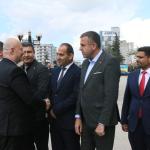 ADIYAMAN (PERRE) - Şeriban ÖZÇAKMAK-Berfin GÜRBÜZ-Sibe TURAN - Cumhurbaşkanlığı Kararnamesi ile Adıyaman Valiliği görevine atanan Abdullah Küçük, düzenlenen karşılama programıyla görevine başladı.