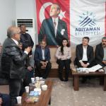 ADIYAMAN (PERRE) - Şeriban ÖZÇAKMAK - Adıyaman Belediye Başkanı Abdurrahman Tutdere, 6 Şubat depremleri sonrası yeniden inşa sürecini mahalle mahalle sürdürüyor.