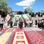 ADIYAMAN (PERRE) - Şeriban ÖZÇAKMAK - Adıyaman'ın Yedioluk Köyü'nde, Ağuiçen Ocağı pirlerinden Ap Aziz Dede'nin Hakk'a yürüyüşünün 60'ıncı yıl dönümü dolayısıyla anma programı düzenlendi.