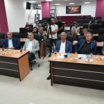 ADIYAMAN (PHA) - Gülbahar SÜNGÜ - Adıyaman Esnaf ve Sanatkârlar Odaları Birliği (ESOB) ile Adıyaman Belediyesi arasında istişare toplantısı düzenlendi.